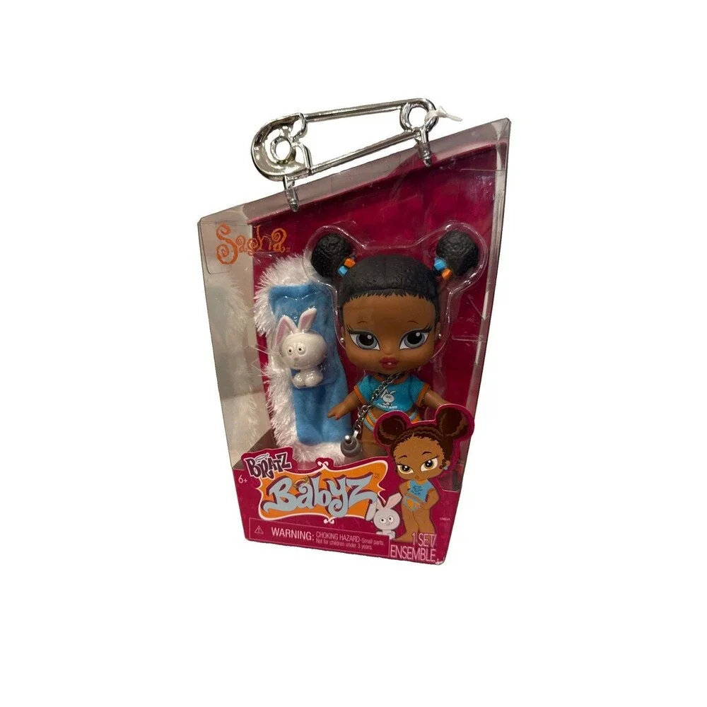 BRATZ Babyz SASHA Pet Bunny Boo Bottle Fashion Doll New Y2K Icon Collectible